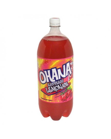 FAYGO 2 LITERS OHANA RASPBERRY LEMONADE - 8 CT.